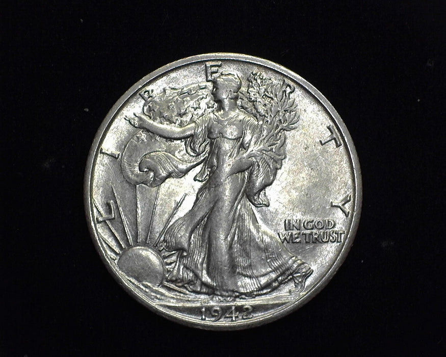 1942 S Walking Liberty Half Dollar AU - US Coin