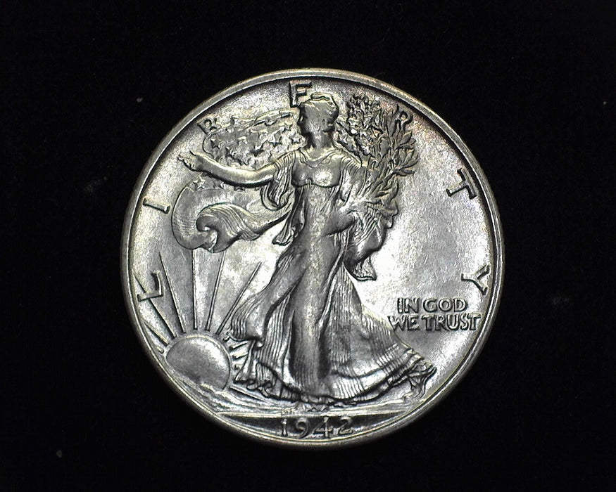 1942 S Walking Liberty Half Dollar AU - US Coin