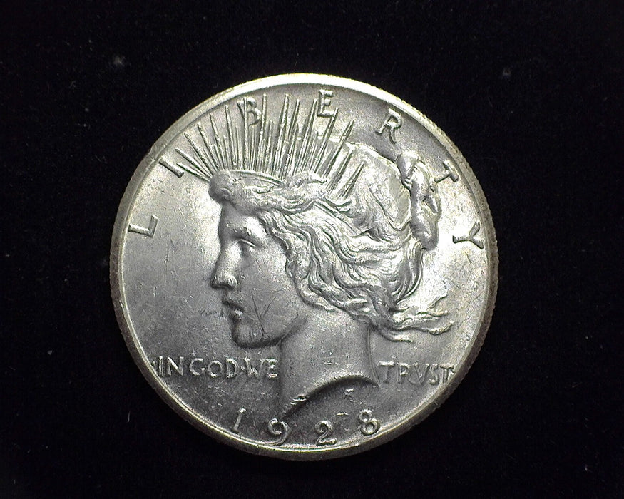 1928 Peace Dollar BU - US Coin