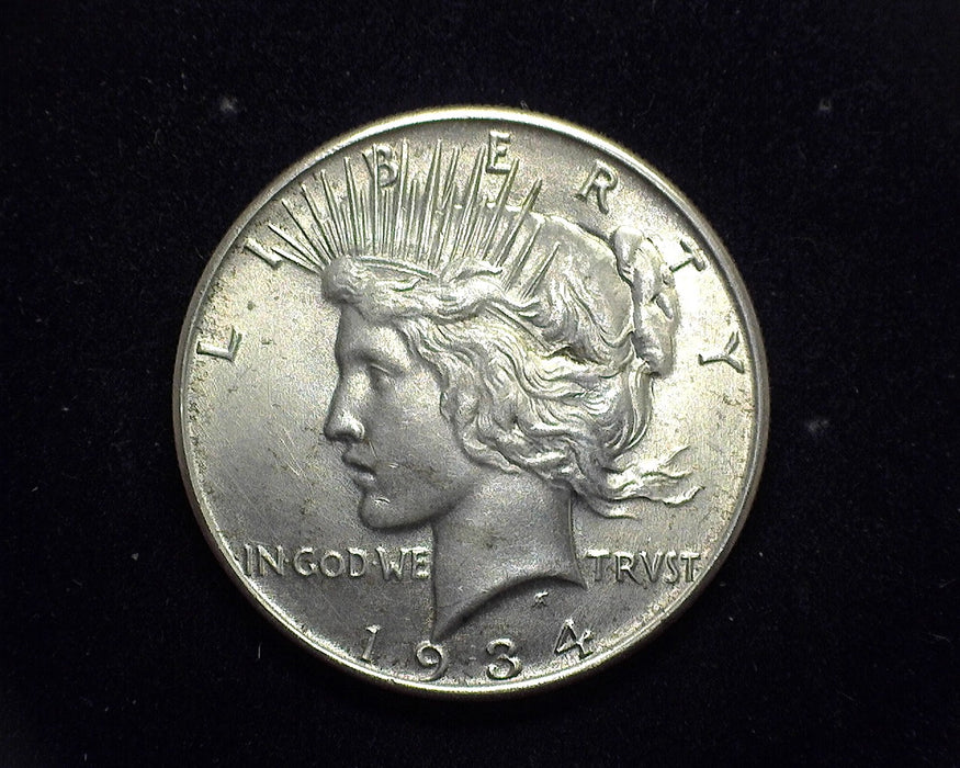 1934 Peace Dollar BU Choice - US Coin