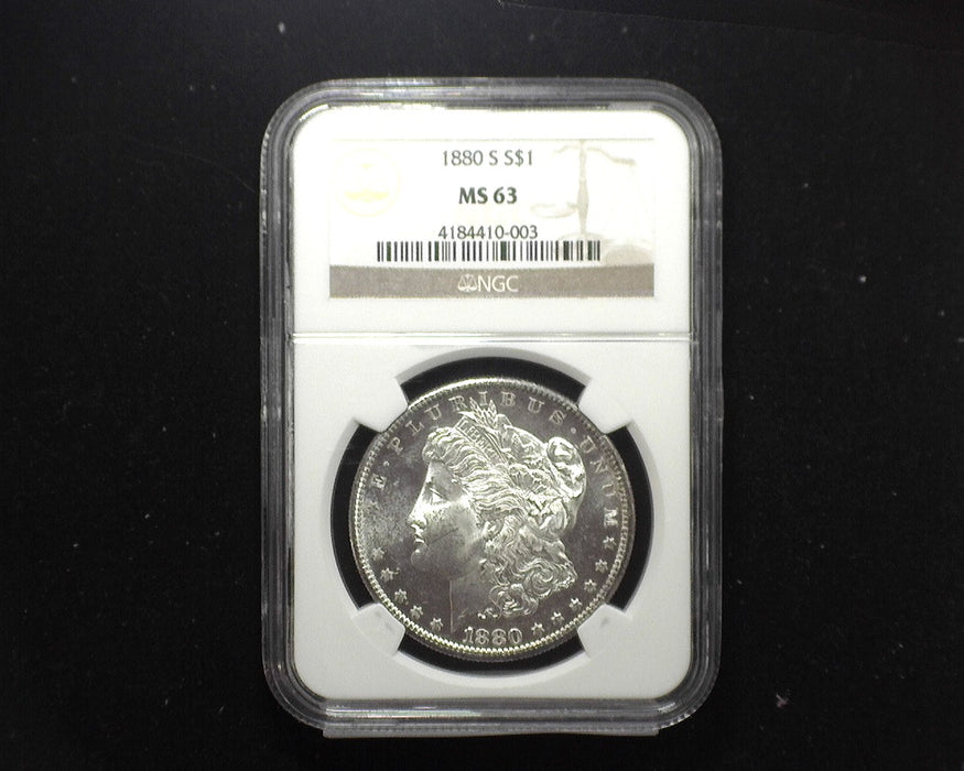 1880 S Morgan Dollar NGC - MS63 - US Coin