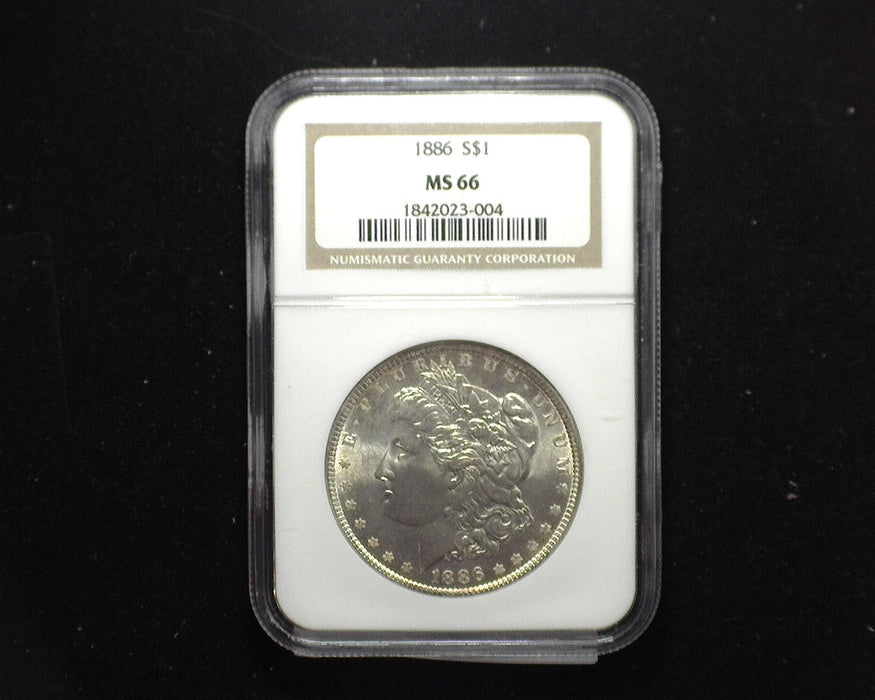 1886 Morgan Dollar NGC - MS66 - US Coin