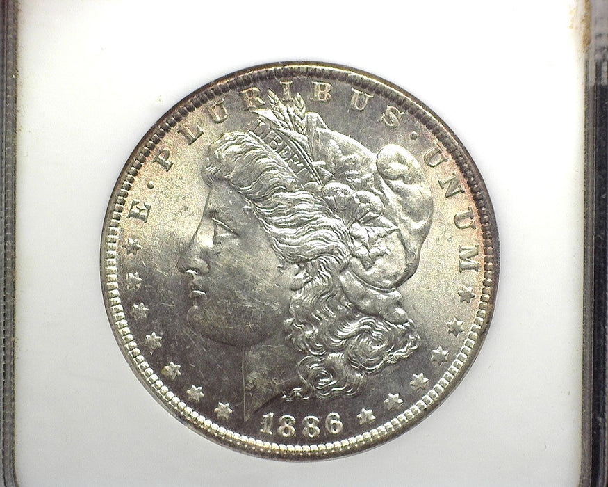 1886 Morgan Dollar NGC - MS60 - US Coin