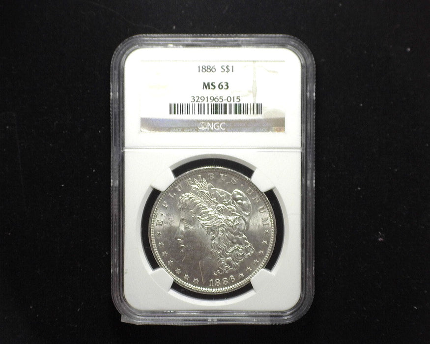 1886 Morgan Dollar NGC - MS63 - US Coin