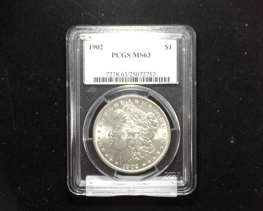 1902 Morgan Dollar PCGS - MS63 - US Coin