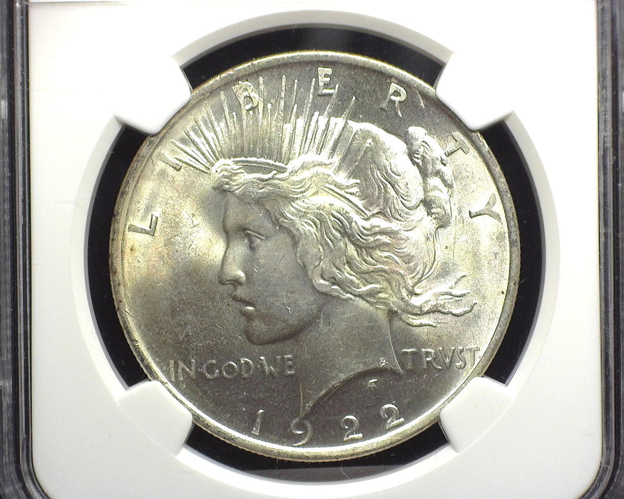 1922 Peace Dollar NGC - MS63 - US Coin