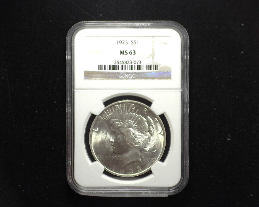 1923 Peace Dollar NGC - MS63 - US Coin