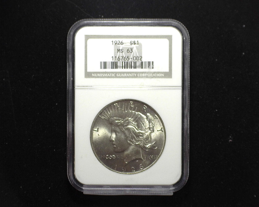 1926 Peace Dollar NGC - MS63 - US Coin