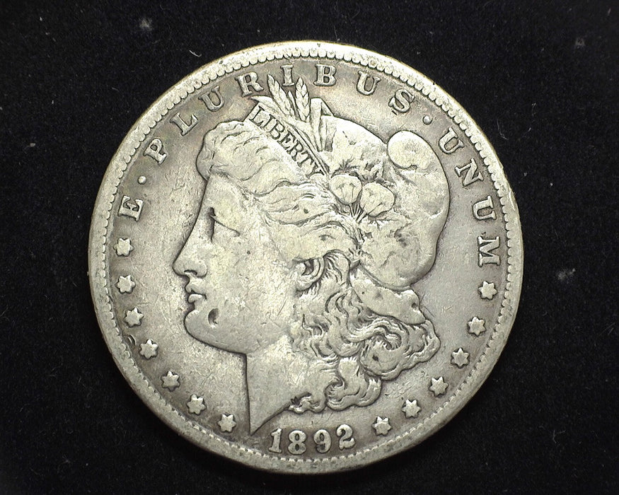 1892 CC Morgan Dollar F - US Coin