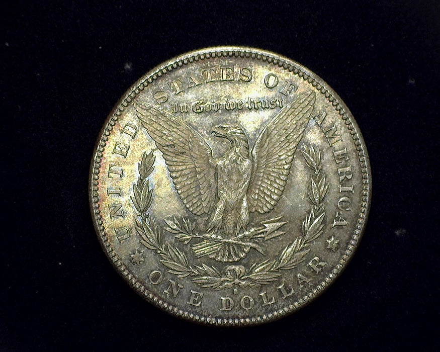 1878 S Morgan Dollar BU Nicely toned - US Coin