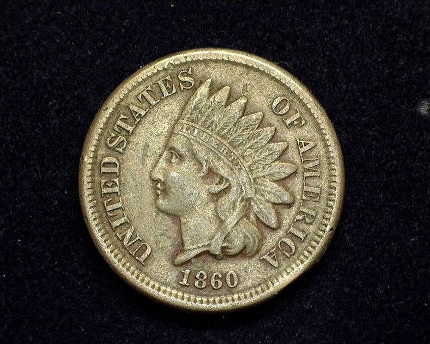 1860 Indian Head Penny/Cent VF - US Coin