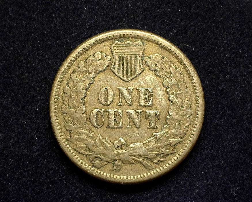 1860 Indian Head Penny/Cent F - US Coin