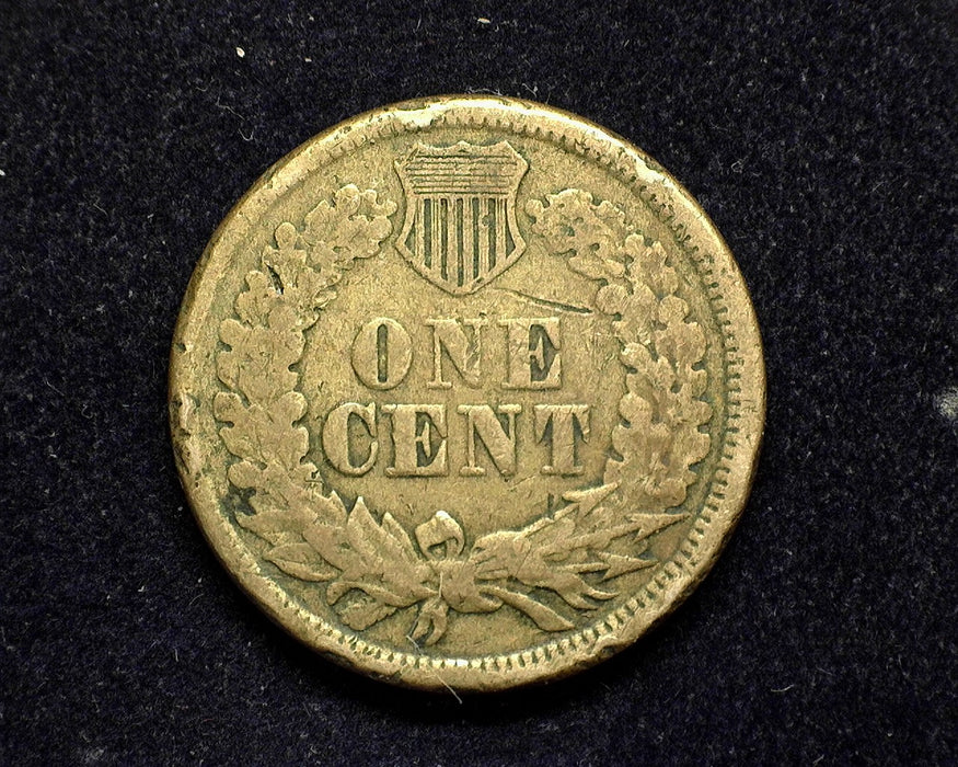 1860 Indian Head Penny/Cent F - US Coin