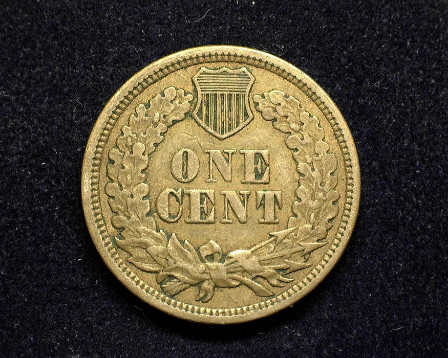 1862 Indian Head Penny/Cent F - US Coin