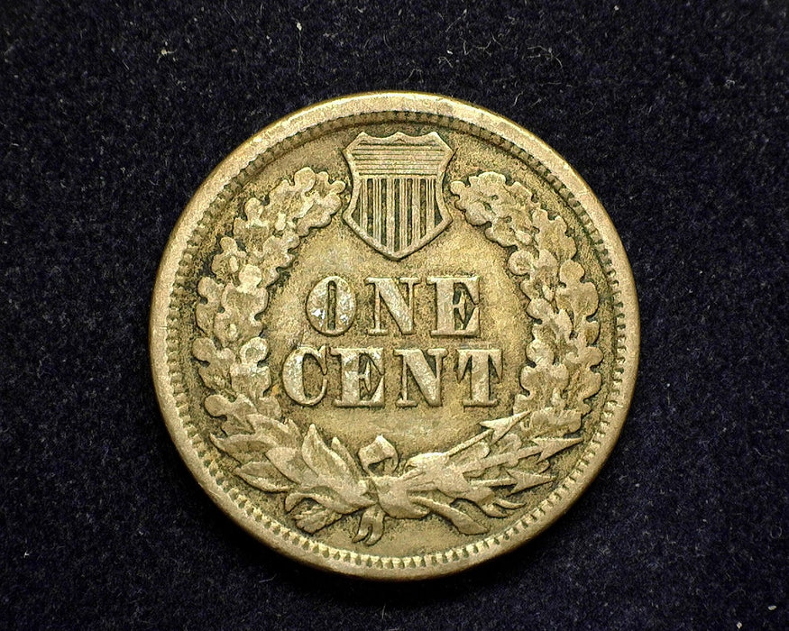 1862 Indian Head Penny/Cent F - US Coin