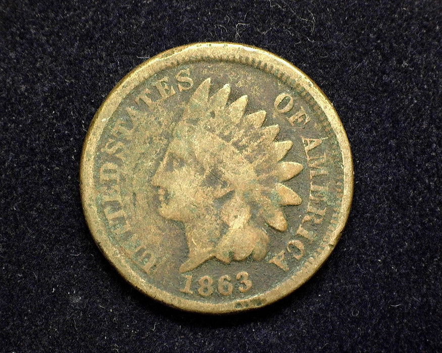 1863 Indian Head Penny/Cent G - US Coin