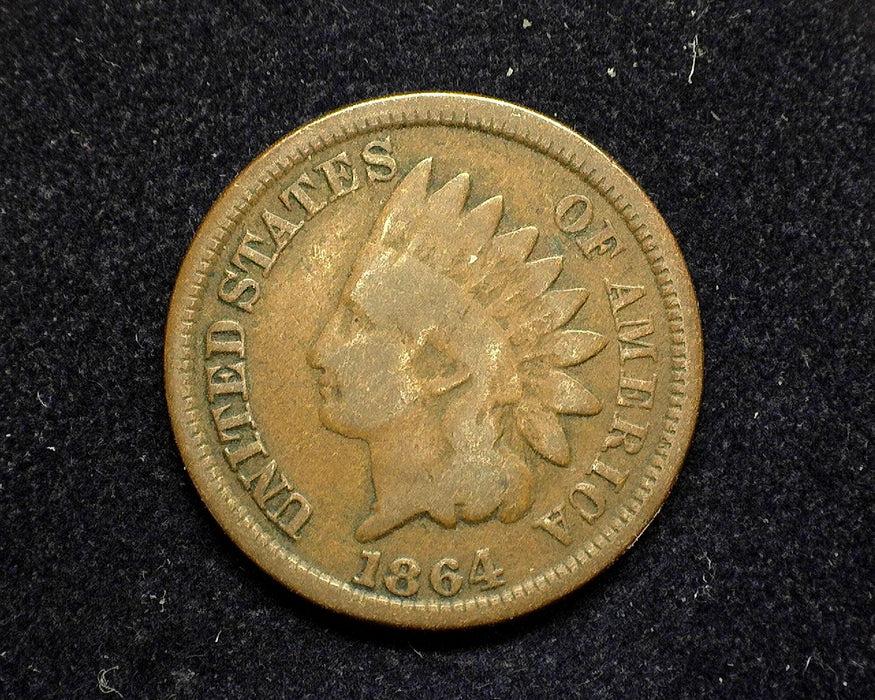 1864 Bronze Indian Head Penny/Cent G - US Coin