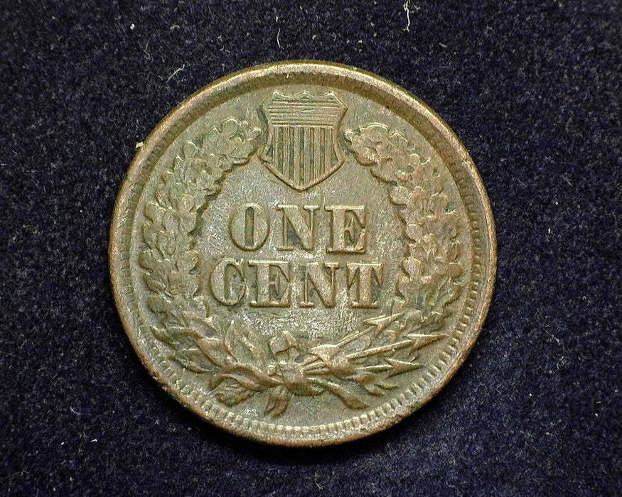 1864 Bronze Indian Head Penny/Cent F - US Coin