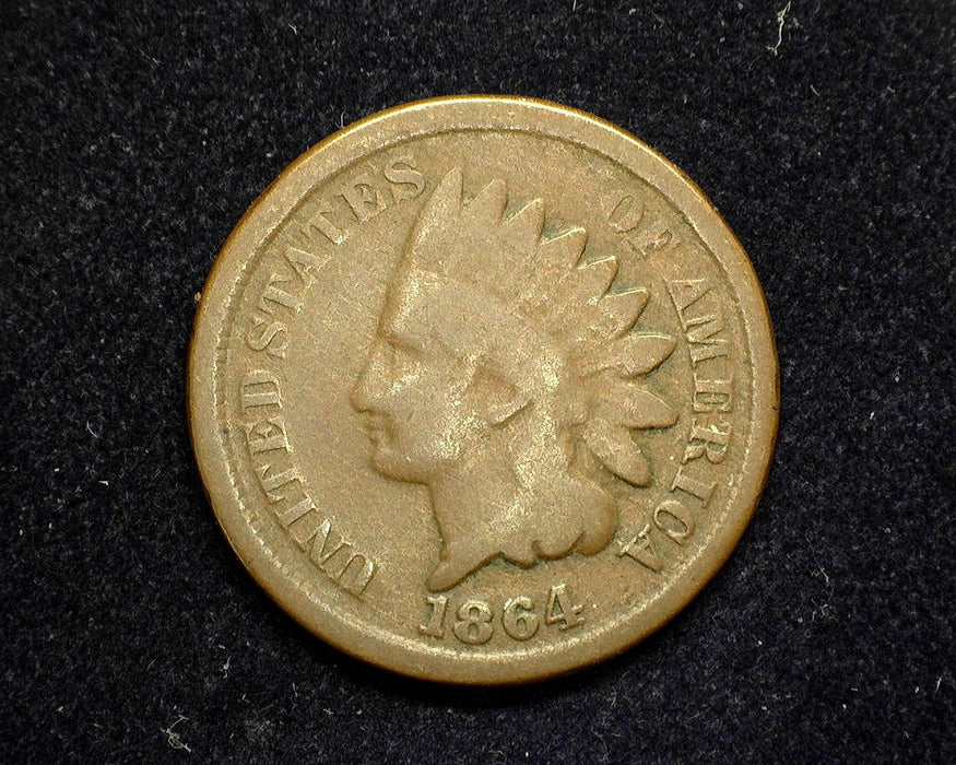 1864 Bronze Indian Head Penny/Cent G - US Coin