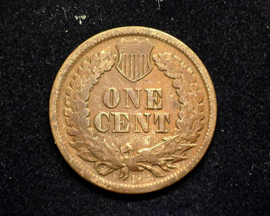 1864 Bronze Indian Head Penny/Cent F - US Coin