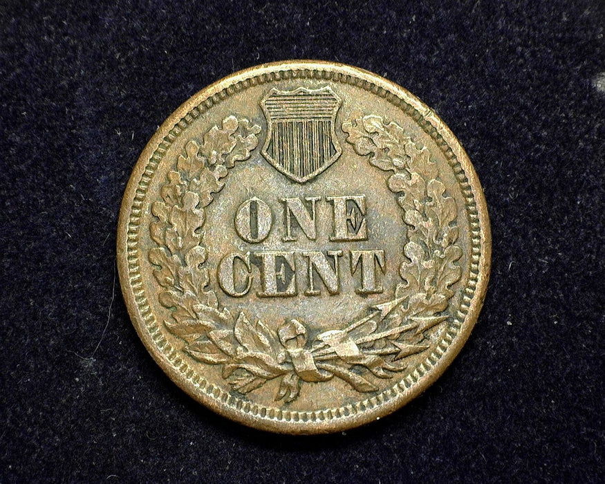 1864 Bronze Indian Head Penny/Cent XF Dig on face - US Coin