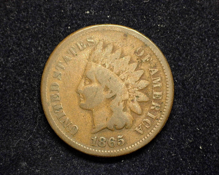 1865 Indian Head Cent/Penny G - US Coin