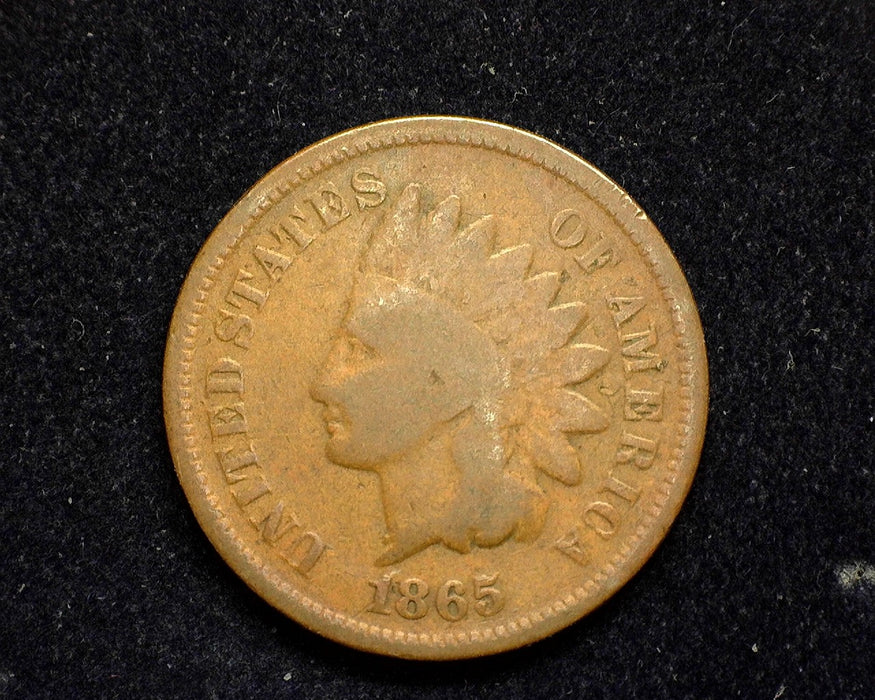 1865 Indian Head Cent/Penny G - US Coin