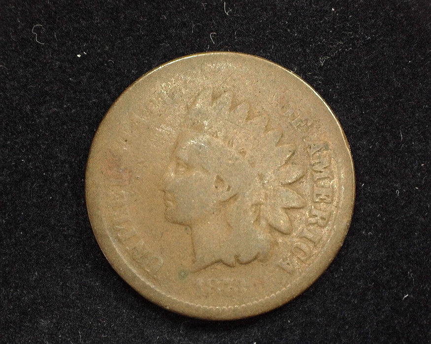 1873 Indian Head Penny/Cent AG - US Coin