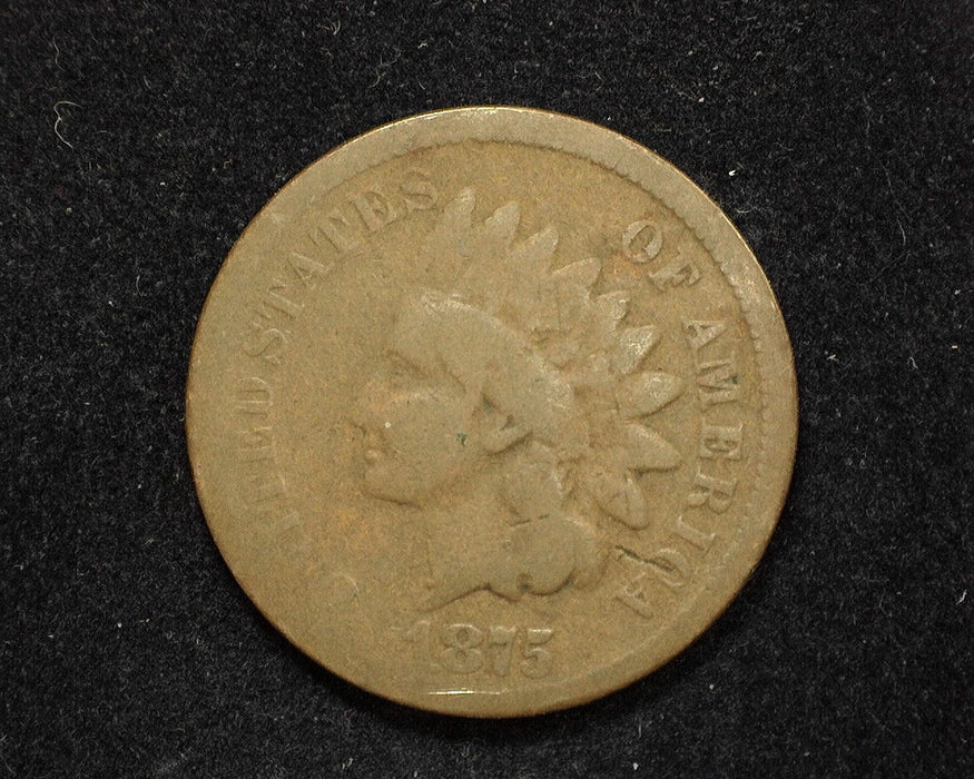 1875 Indian Head Penny/Cent G - US Coin