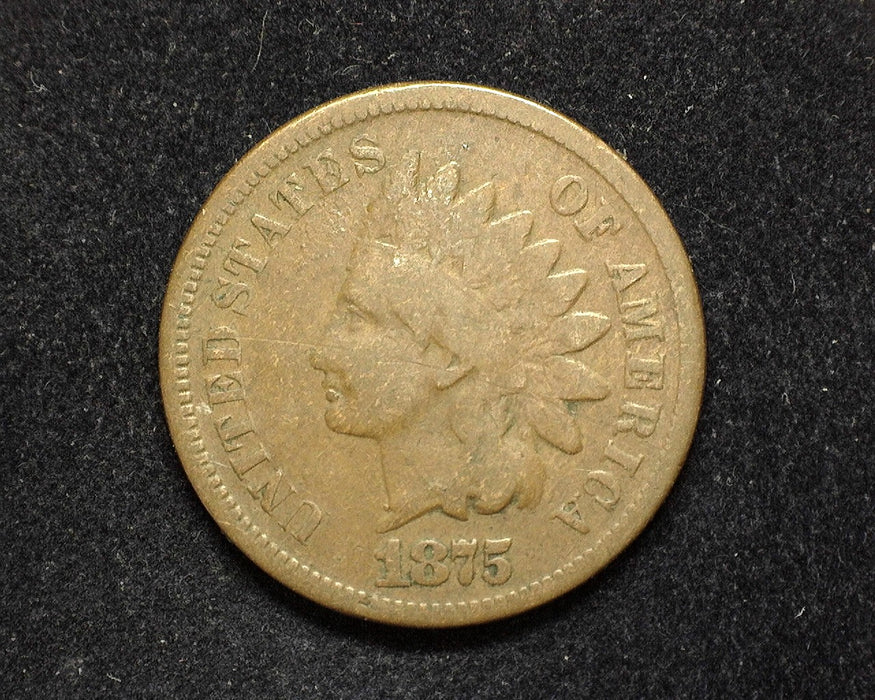 1875 Indian Head Penny/Cent G - US Coin