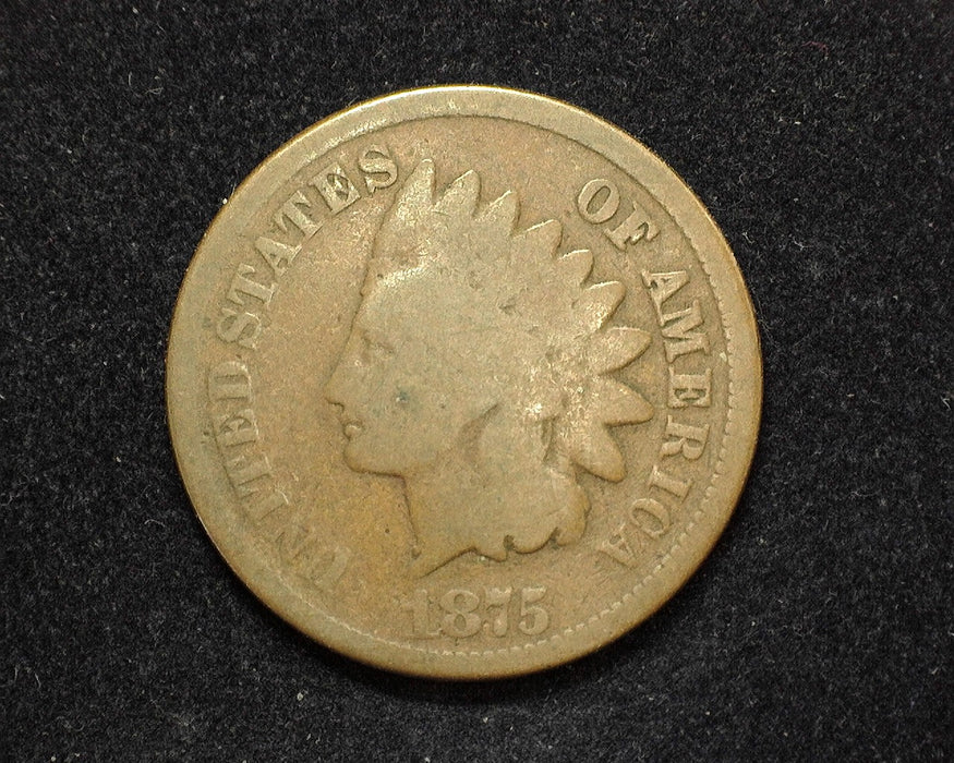 1875 Indian Head Penny/Cent G - US Coin