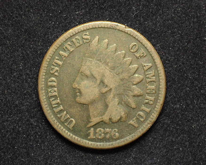 1876 Indian Head Penny/Cent G - US Coin