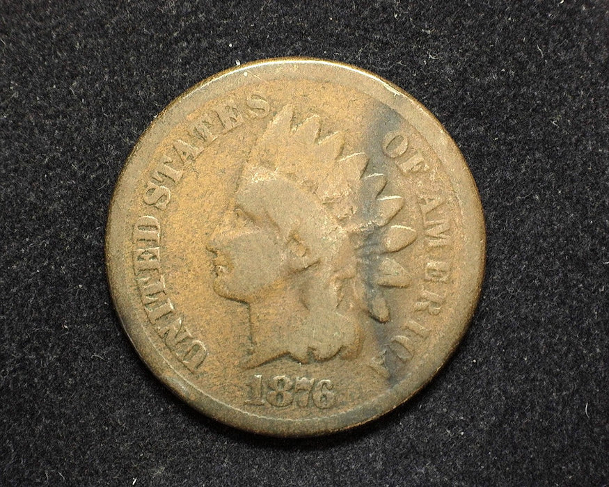 1876 Indian Head Penny/Cent G - US Coin