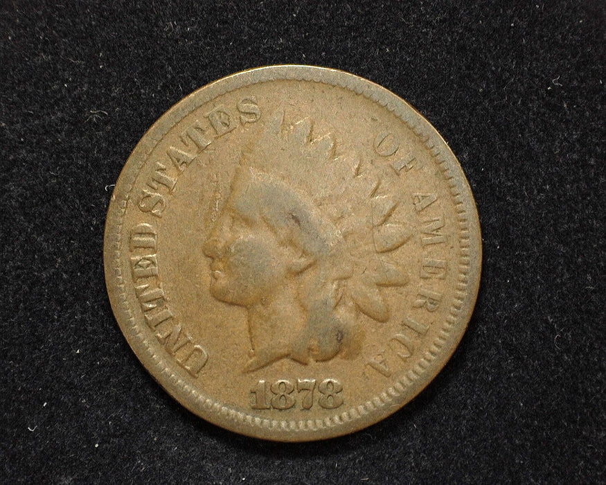 1878 Indian Head Penny/Cent G - US Coin