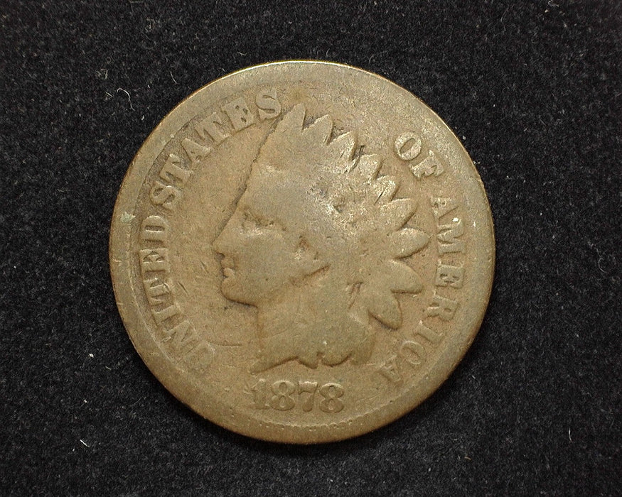 1878 Indian Head Penny/Cent G - US Coin