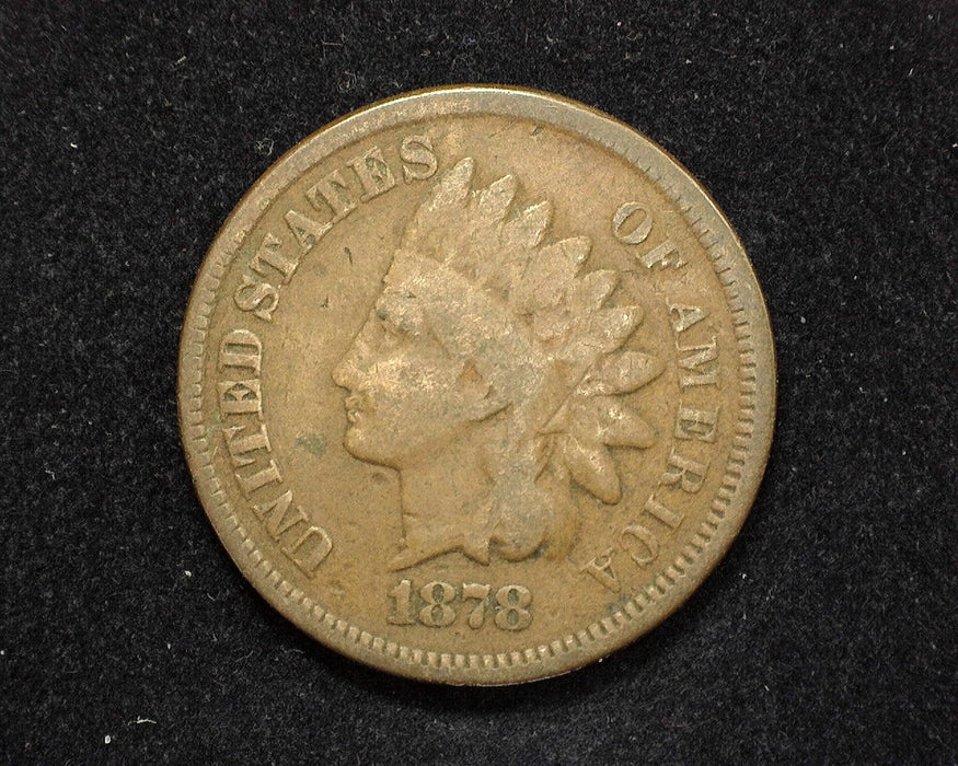 1878 Indian Head Penny/Cent G - US Coin