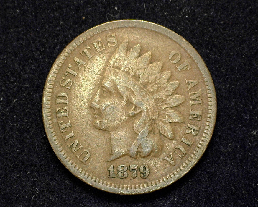 1879 Indian Head Penny/Cent VG/F - US Coin