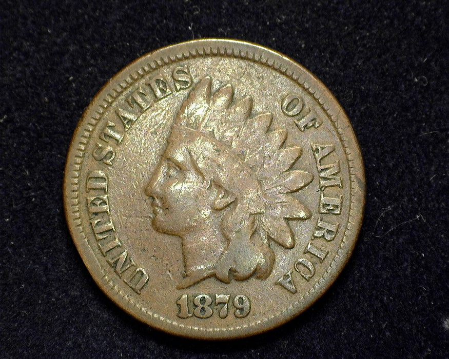 1879 Indian Head Penny/Cent VG - US Coin