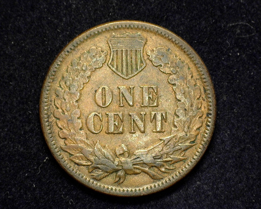 1881 Indian Head Penny/Cent F - US Coin