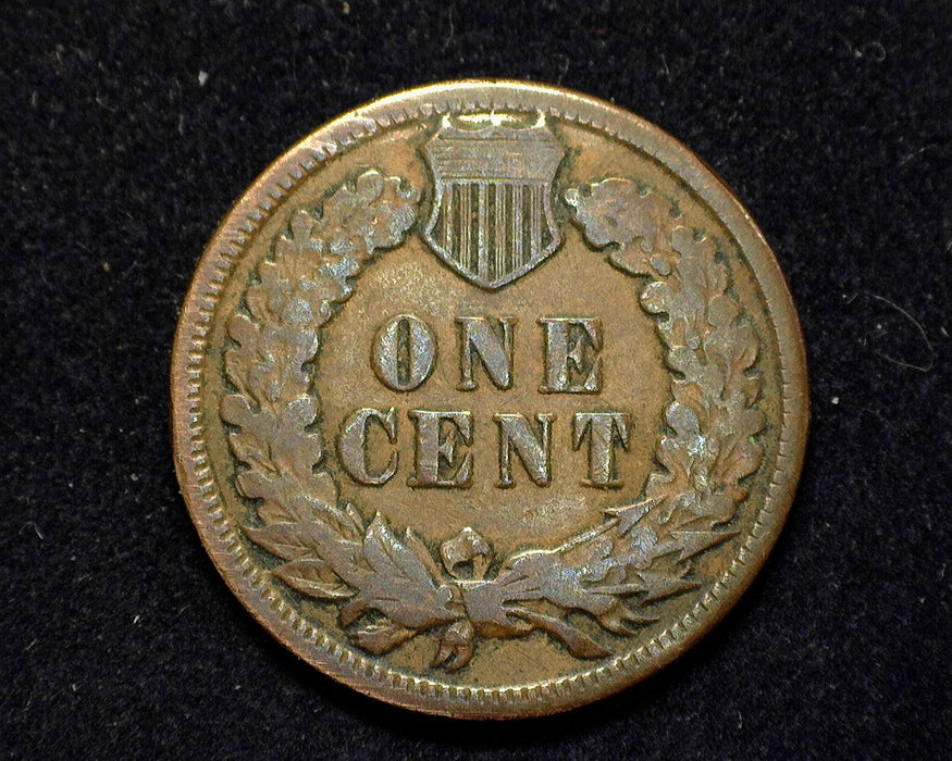 1884 Indian Head Penny/Cent F - US Coin