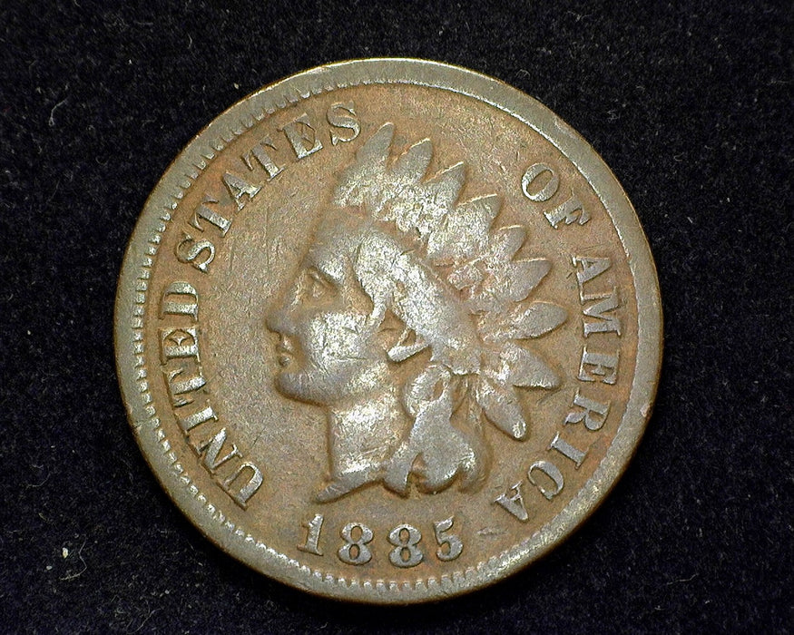 1885 Indian Head Penny/Cent VG - US Coin