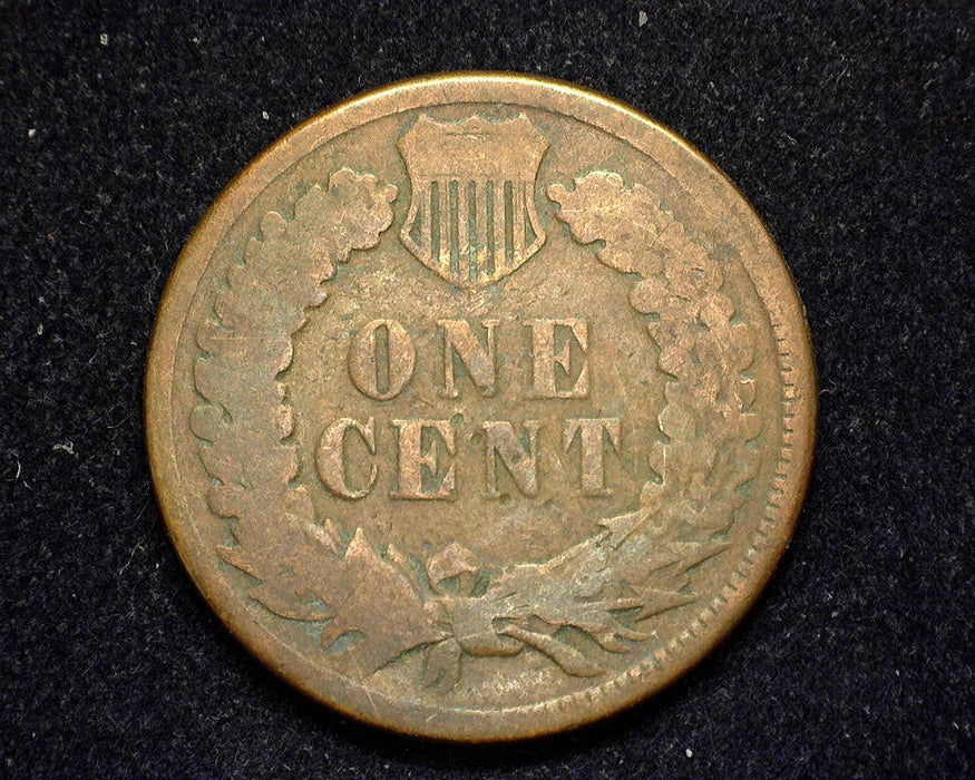 1885 Indian Head Penny/Cent F/VF Corrosion - US Coin