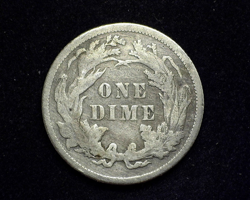 1877 Liberty Seated Dime F - US Coin