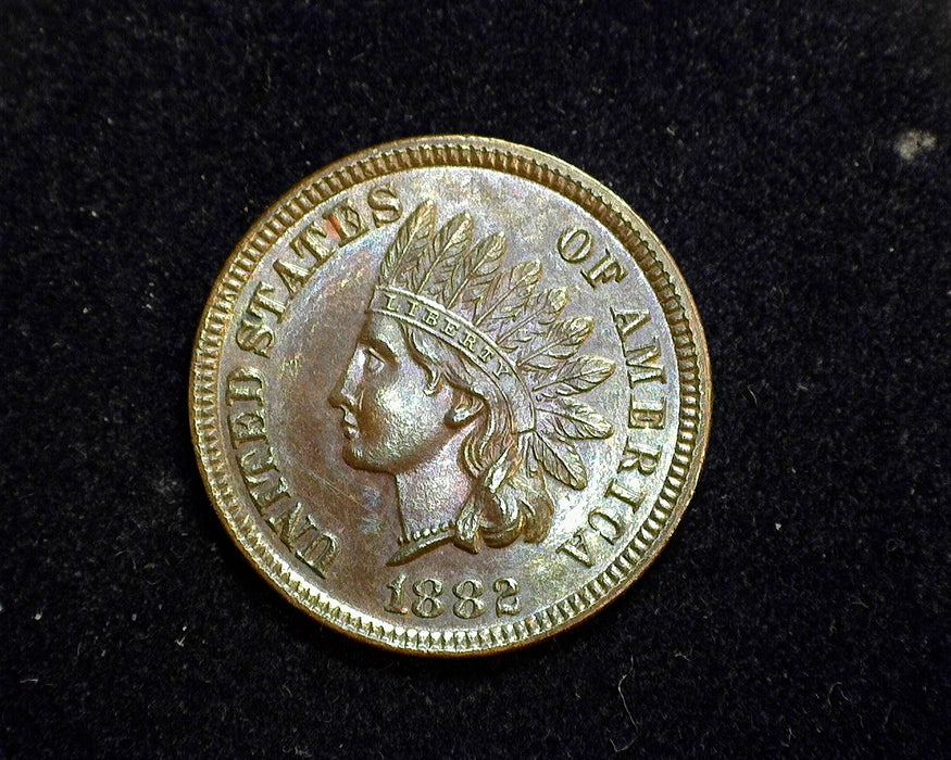 1882 Indian Head Penny/Cent MS-63 BN - US Coin