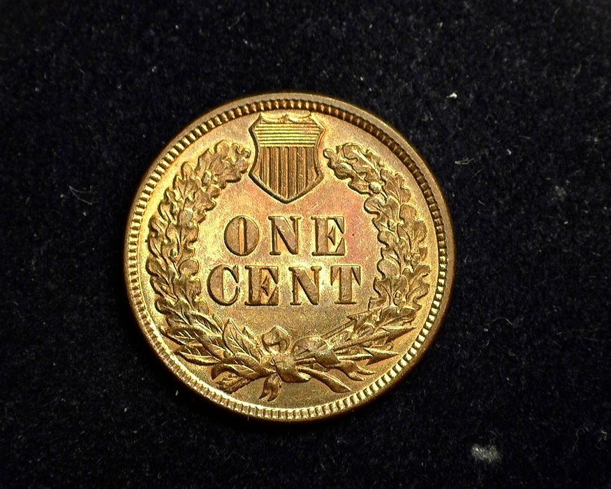 1887 Indian Head Penny/Cent Nice even red toning MS-63 RD - US Coin