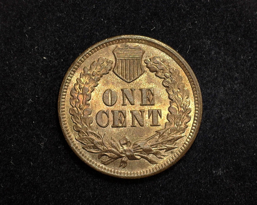 1905 Indian Head Penny/Cent Mostly red golden lustre MS-64 RB - US Coin