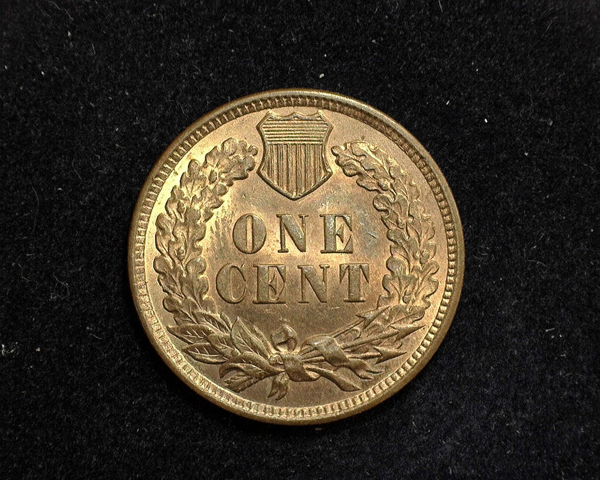 1909 Indian Head Penny/Cent Nice even red brown color. Full strike MS-64 RB - US Coin