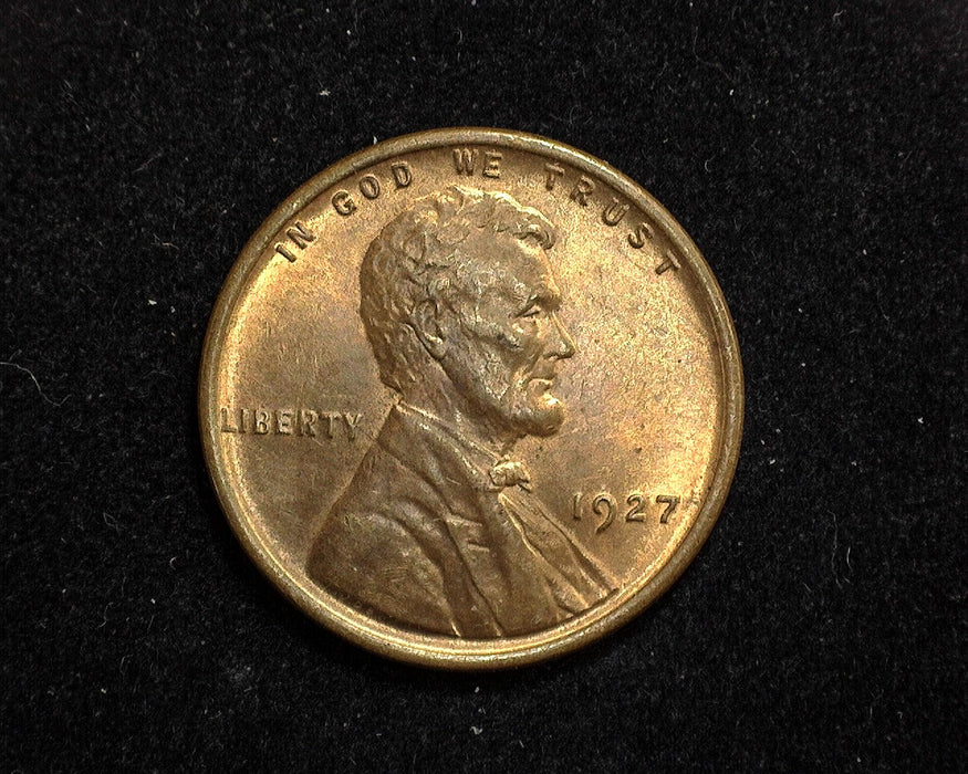 1927 Lincoln Wheat Cent MS-64 RB - US Coin