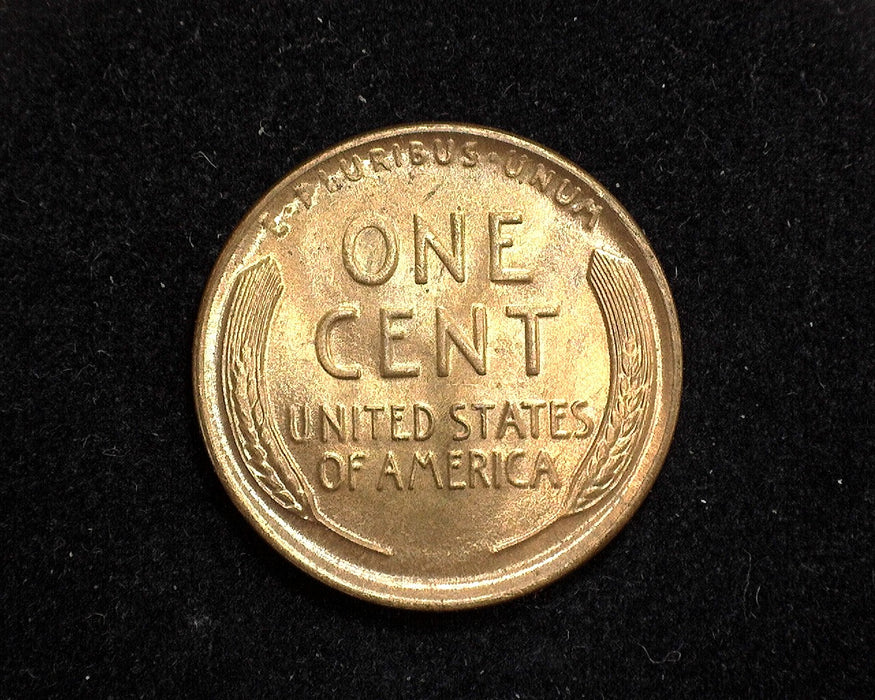 1934 D Lincoln Wheat Cent Blazing color. MS-65 RD - US Coin