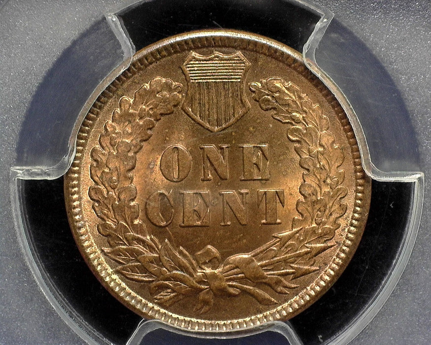 1894 Indian Head Penny/Cent PCGS MS64 RB Mostly red - US Coin